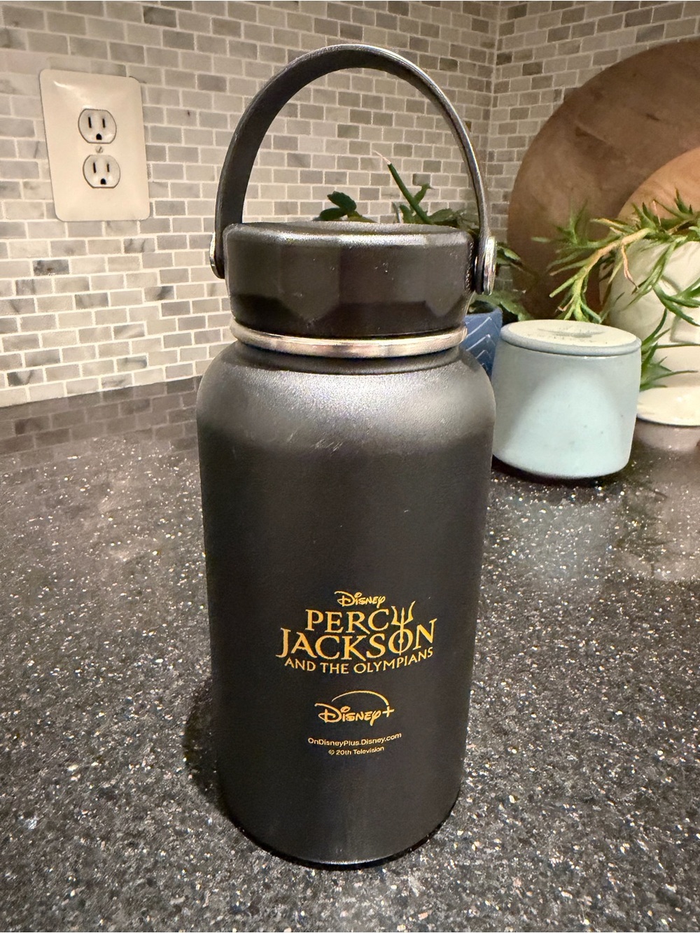 Percy Jackson Disney+ Water Bottle Exclusive 2025